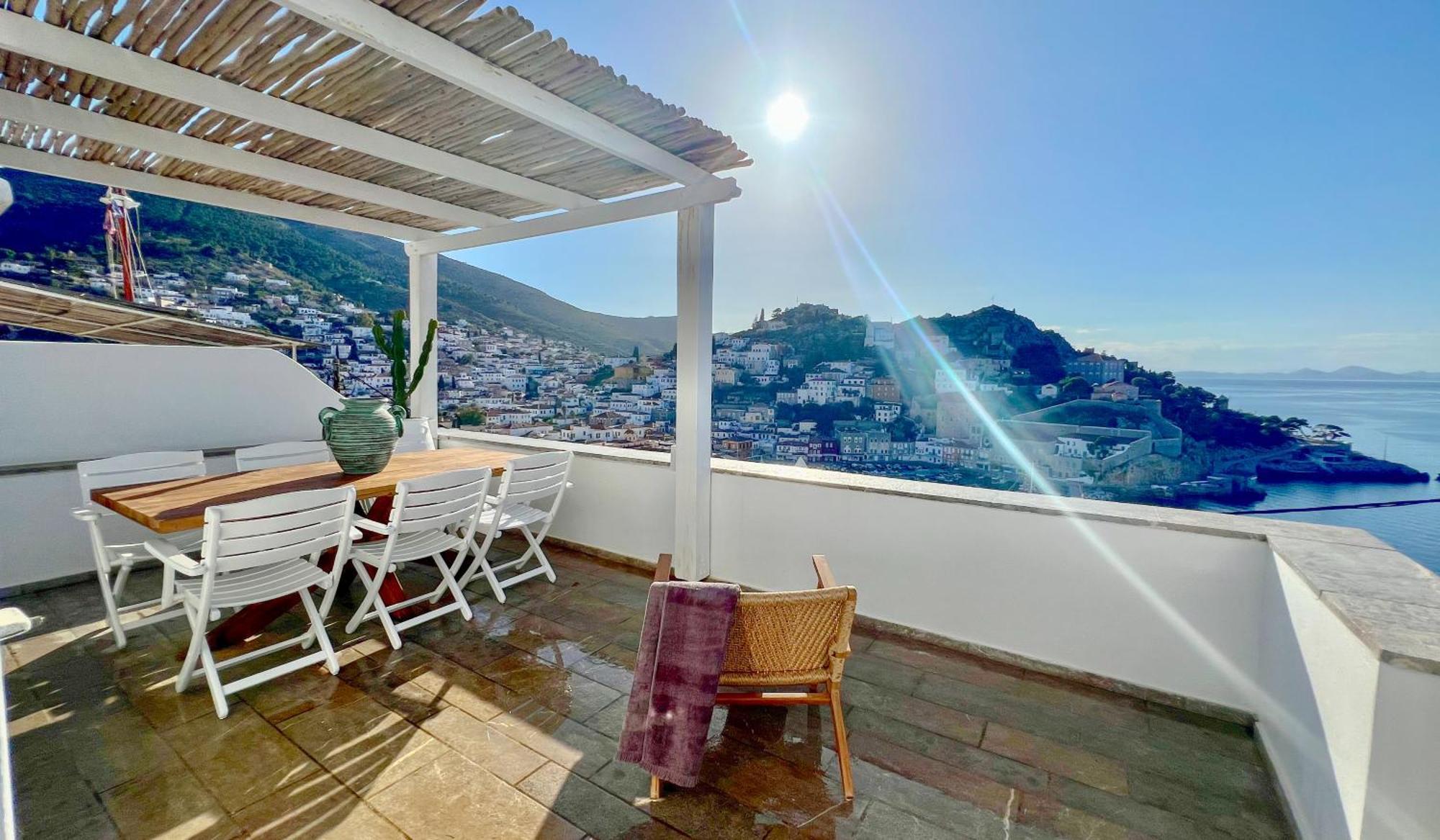 Villa Sunset Hydra  Buitenkant foto