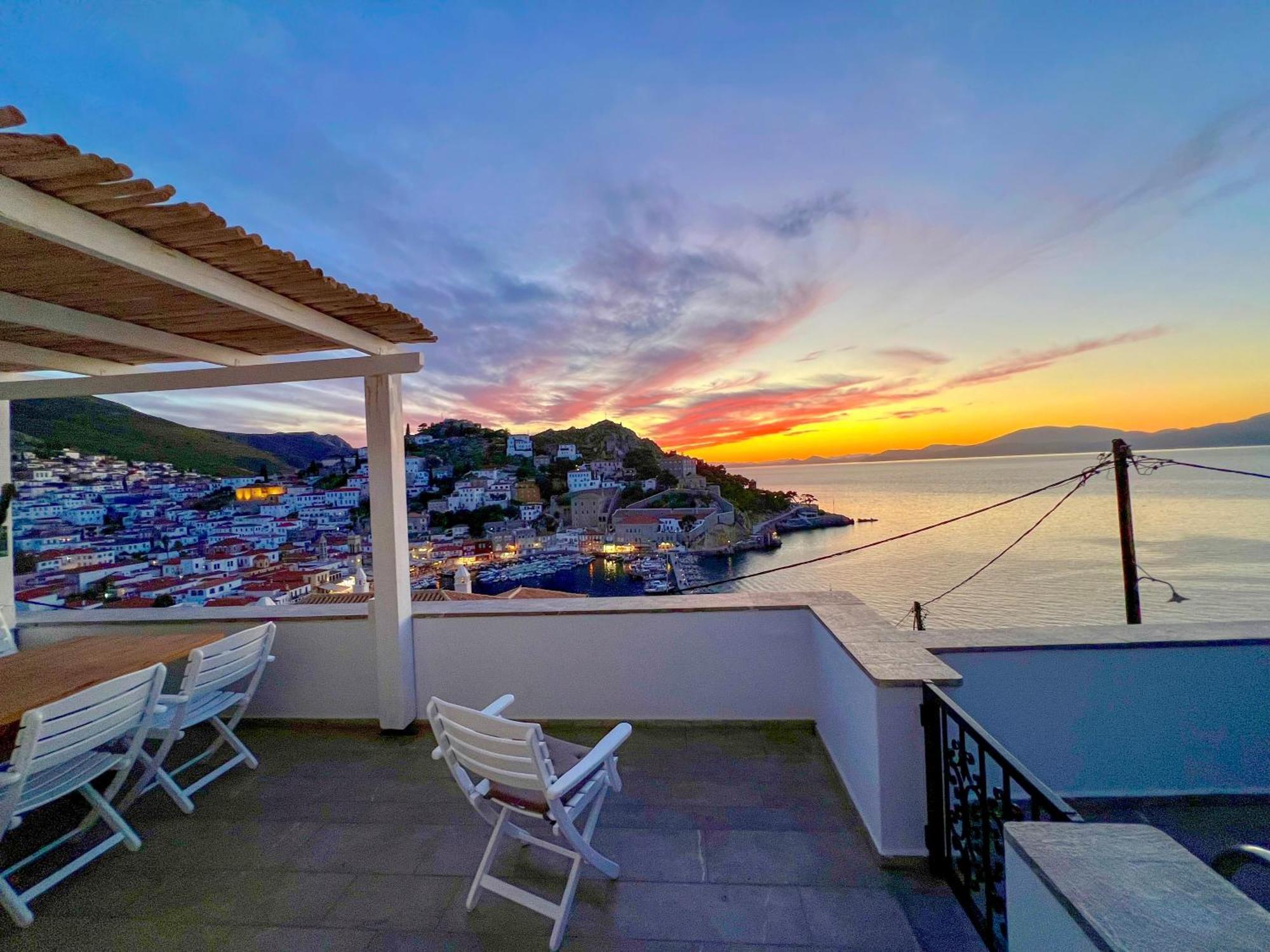 Villa Sunset Hydra  Buitenkant foto